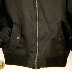 tommy hilfiger men's retro varsity letterman's bomber jacket